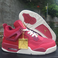 Mid Top Sneakers, Red Purple Gold Colorway, Lace Up Design, Casual Gift for Sneaker Fans