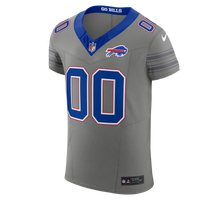 Buffalo Bills Gray Nickel City Custom Elite Jersey