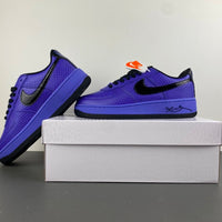 Low Top Sneakers, Black Purple Colorway, Lace Up Design, Casual Gift for Sneaker Fans