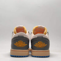 Low Top Sneakers, Blue Gray Colorway, Lace Up Design, Casual Gift for Sneaker Fans