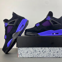 High Top Sneakers, Blue Black Purple Colorway, Lace Up Design, Casual Gift for Sneaker Fans