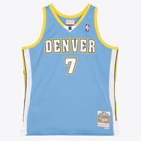 Denver Nuggets Chauncey Billups 2008 Swingman Authentic Jersey - Columbia Blue