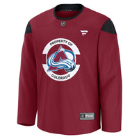 Colorado Avalanche Burgundy Practice Jersey