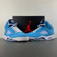 Retro High Top Sneakers, Blue Colorway, Cracked Pattern, Lace Up Design, Casual Gift for Sneaker Fans