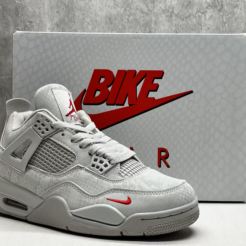 Mid Top Sneakers, Gray Colorway, Lace Up Design, Casual Gift for Sneaker Fans