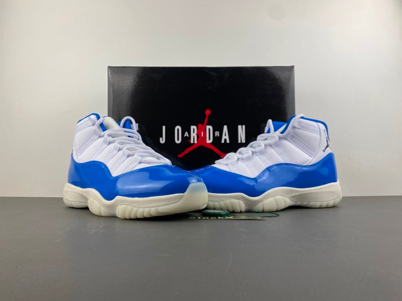 Low Top Sneakers, Blue White Colorway, Lace Up Design, Casual Gift for Sneaker Fans