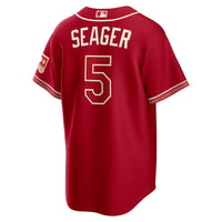 Texas Rangers Corey Seager Red 2026 City Connect Stadium Jersey