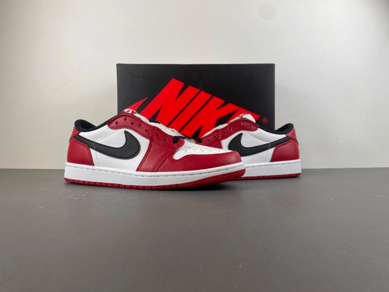 Low Top Sneakers, White Red Colorway, Lace Up Design, Casual Gift for Sneaker Fans