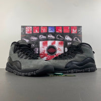 Retro Low Top Sneakers, Carbon Gray Black Colorway, Leather Footwear, Lace Up Design, Casual Gift for Sneaker Fans