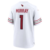 Arizona Cardinals Kyler Murray White Game Player Jersey