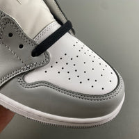 Low Top Sneakers, White Black Gray Colorway, Lace Up Design, Casual Gift for Sneaker Fans