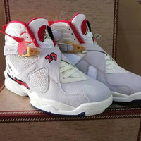 Sneakers, White Gray Red Colorway, Lace Up Design, Casual Gift for Sneaker Fans