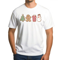 Adorable Holiday Graphic Tee, Gingerbread Man Cookie Christmas T-Shirt, Humorous Xmas Baking Shirt, Festive Christmas Graphic T-Shirt, Adorable Present