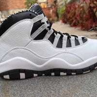 High Top Sneakers, White Black Colorway, Lace Up Design, Casual Gift for Sneaker Fans