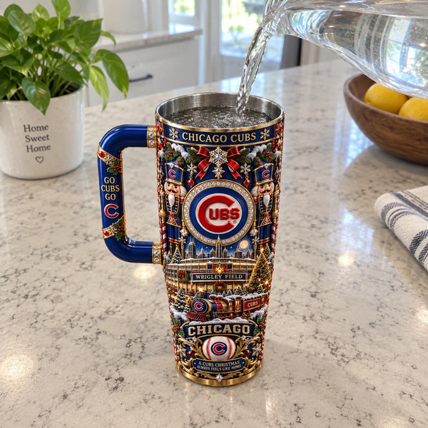 CHC Holiday Wrap - Wrigley Nutcrackers and Snowfall Tumbler - main