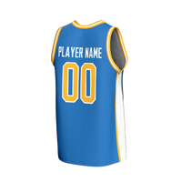 UCLA Bruins NIL Pick-A-Player Lightweight Basketball Fashion Jersey - Blue