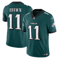 Philadelphia Eagles A.J. Brown Midnight Green Team Stitched Limited Jersey