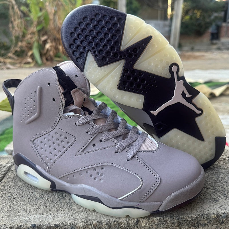 High Top Sneakers, Gray Colorway, Lace Up Design, Casual Gift for Sneaker Fans