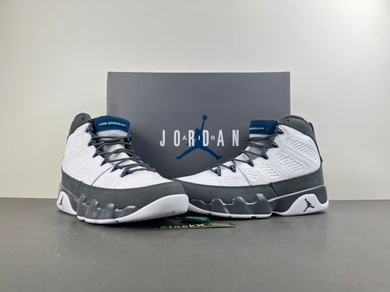 Low Top Sneakers, Blue White Gray Colorway, Lace Up Design, Casual Gift for Sneaker Fans