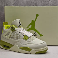 Mid Top Sneakers, Green Colorway, Lace Up Design, Casual Gift for Sneaker Fans