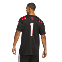 #1 Nebraska Huskers Our Red Burns Brighter Premier Strategy Jersey - Black