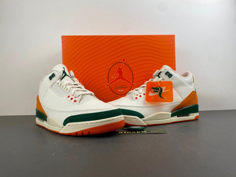 Low Top Sneakers, White Green Orange Colorway, Lace Up Design, Casual Gift for Sneaker Fans