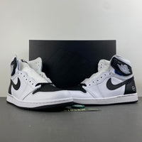 High Top Sneakers, Blue White Black Colorway, Lace Up Design, Casual Gift for Sneaker Fans