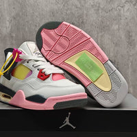 Mid Top Sneakers, Pink Colorway, Lace Up Design, Casual Gift for Sneaker Fans