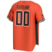 Oregon State Beavers NIL Pick-A-Player Lightweight Baseball Jersey - Orange