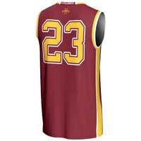 #23 Iowa State Cyclones Lightweight Basketball Jersey - Cardinal