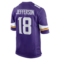 Minnesota Vikings Justin Jefferson Purple Game Jersey