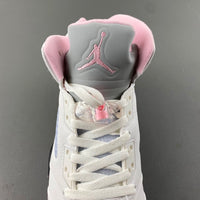 Low Top Sneakers, White Black Pink Colorway, Lace Up Design, Casual Gift for Sneaker Fans