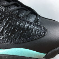Sneakers, Black Green Colorway, Lace Up Design, Casual Gift for Sneaker Fans