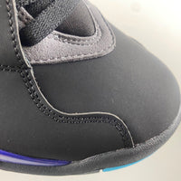 High Top Sneakers, Blue Black Purple Gray Colorway, Strap Design, Casual Gift for Sneaker Fans