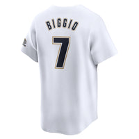 Houston Astros Craig Biggio White Throwback Cooperstown Collection Limited Jersey