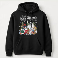 Classic Holiday Cartoon Sweatshirt, Retro Christmas Character Hoodie, Vintage 90s Winter Pullover, Adorable Festive Xmas Hooded Top