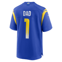 Los Angeles Rams Number 1 Dad Royal Game Jersey