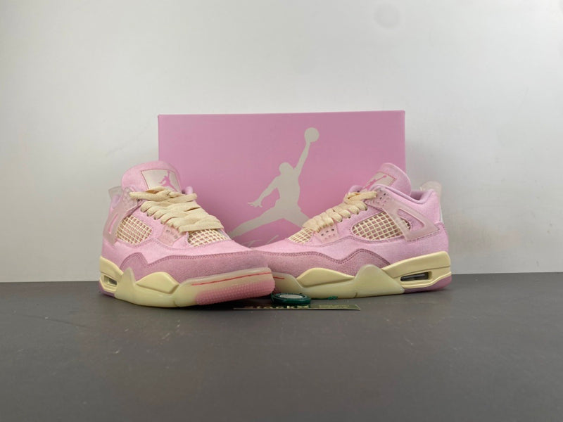 Retro Low Top Sneakers, Pink Colorway, Lace Up Design, Casual Gift for Sneaker Fans