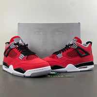 Mid Top Sneakers, Red Black Colorway, Lace Up Design, Casual Gift for Sneaker Fans