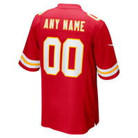 Kansas City Chiefs Red Custom Game Jersey