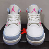 Low Top Sneakers, White Gray Pink Colorway, Lace Up Design, Casual Gift for Sneaker Fans