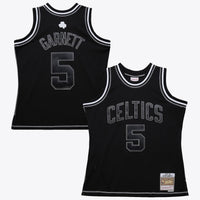 Boston Celtics Kevin Garnett 2007 Contrast 2K Swingman Jersey - Black