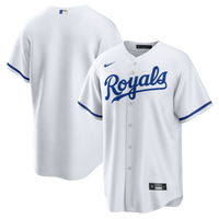 Kansas City Royals White Home Big & Tall Replica Jersey
