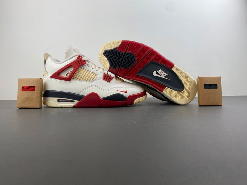 Low Top Sneakers, White Black Red Colorway, Lace Up Design, Casual Gift for Sneaker Fans