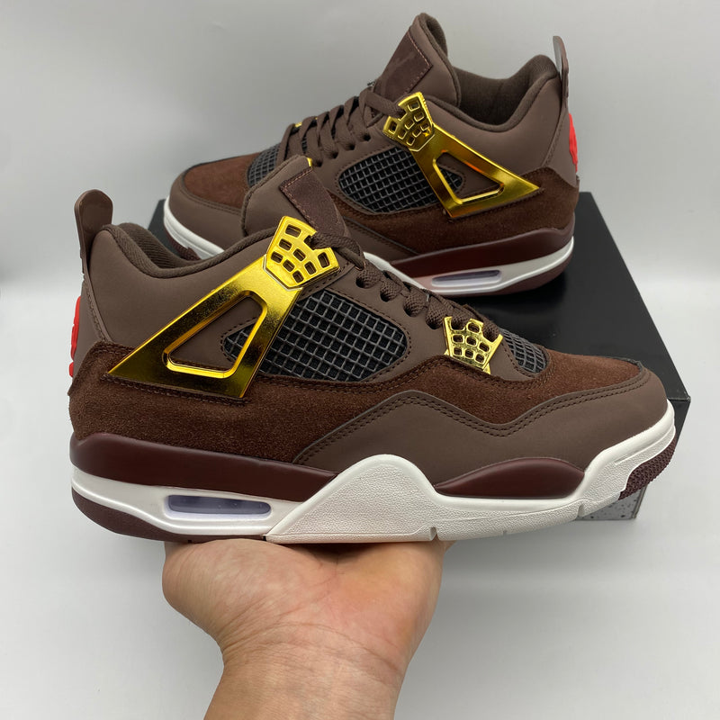 Mid Top Sneakers, Brown Yellow Colorway, Lace Up Design, Casual Gift for Sneaker Fans