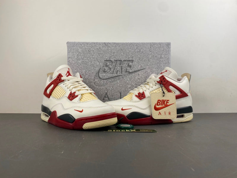 Low Top Sneakers, White Black Red Colorway, Lace Up Design, Casual Gift for Sneaker Fans