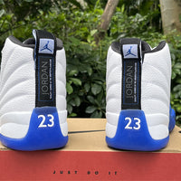High Top Sneakers, Blue Colorway, Lace Up Design, Casual Gift for Sneaker Fans