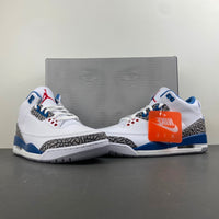 Retro Low Top Sneakers, Royal Blue White Colorway, Lace Up Design, Casual Gift for Sneaker Fans
