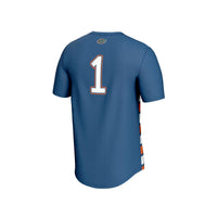 #1 Florida Gators Lightweight Soccer Fashion Jersey - Royal