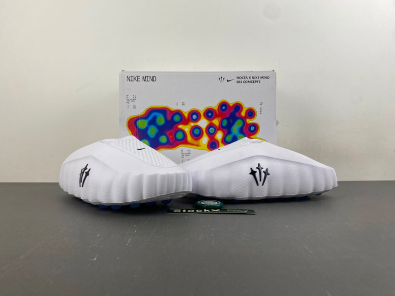 Slides, White Colorway, Slip On Design, Casual Gift for Shoe Lovers